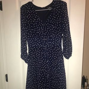 Lulus polka dot dress